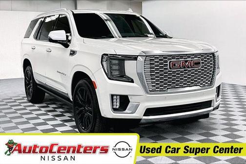 White Frost Tricoat 2021 GMC Yukon Denali