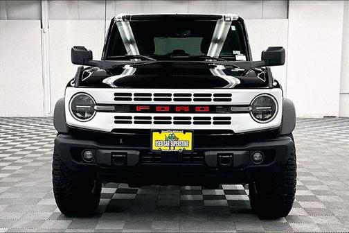 Shadow Black 2024 Ford Bronco Heritage Edition
