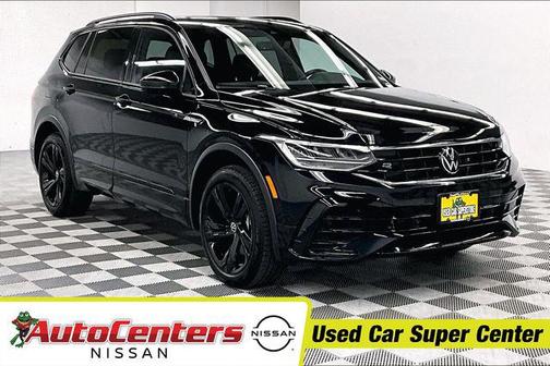 Deep Black 2024 Volkswagen Tiguan 2.0T SE R-Line Black 4MOTION