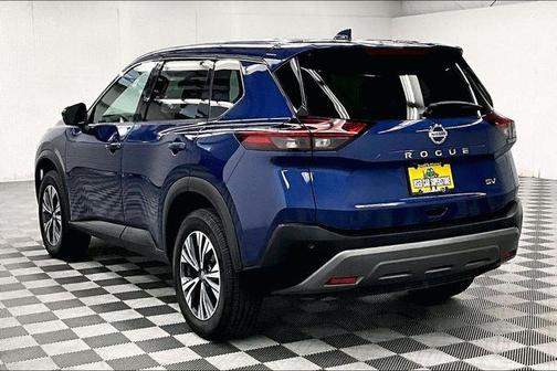 Caspian Blue Metallic 2021 Nissan Rogue SV