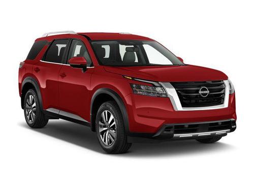 Scarlet Ember 2024 Nissan Pathfinder SL 4WD