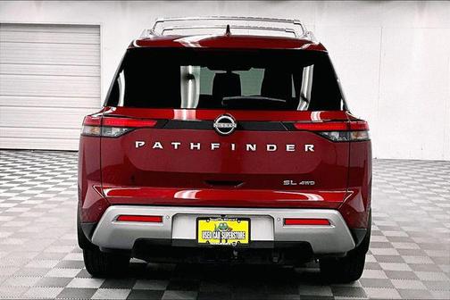 Scarlet Ember 2024 Nissan Pathfinder SL 4WD