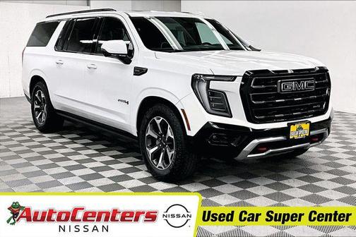 Summit White 2025 GMC Yukon XL AT4 Ultimate 4WD