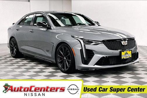 Argent Silver Metallic 2026 Cadillac CT4-V V-Series Blackwing