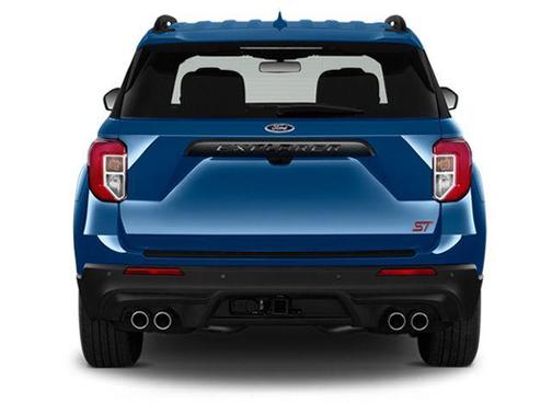 Star White Metallic Tri-Coat 2022 Ford Explorer ST