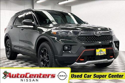 Forged Green Metallic 2022 Ford Explorer Timberline