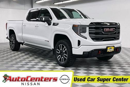 Summit White 2025 GMC Sierra 1500 AT4
