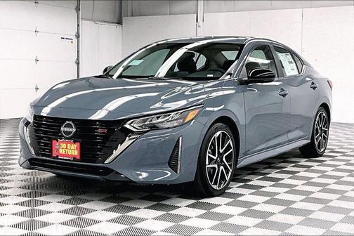 Atlantic Gray Metallic 2025 Nissan Sentra SR