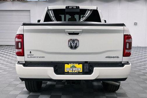 Pearl White 2023 RAM 2500 Limited Mega Cab 4x4 6'4' Box