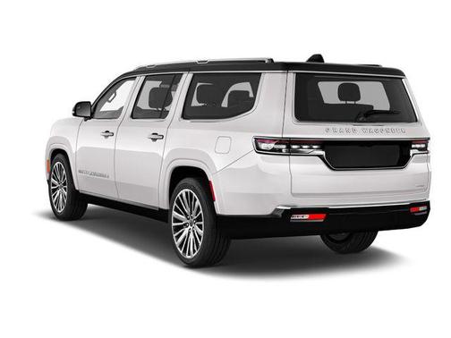 Bright White Clearcoat 2024 Jeep Grand Wagoneer L Series III Obsidian 4x4