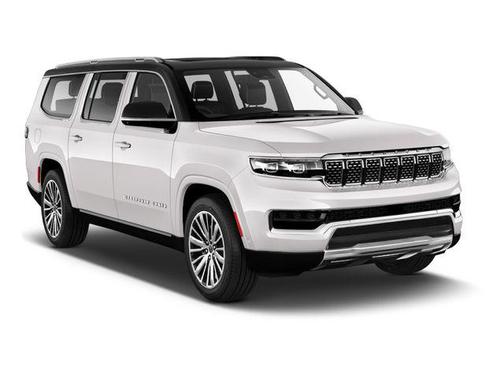 Bright White Clearcoat 2024 Jeep Grand Wagoneer L Series III Obsidian 4x4