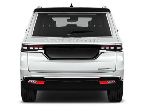 Bright White Clearcoat 2024 Jeep Grand Wagoneer L Series III Obsidian 4x4