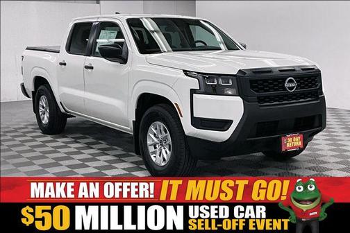 Glacier White 2026 Nissan Frontier S