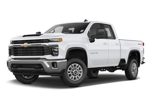Summit White 2025 Chevrolet Silverado 3500 LTZ