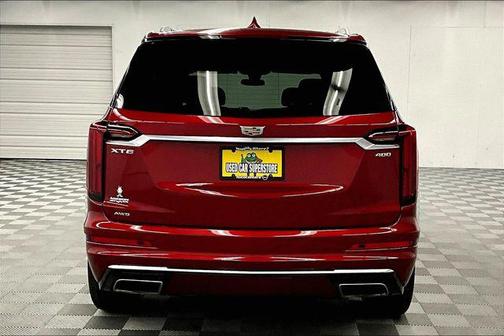 Radiant Red Tintcoat 2023 Cadillac XT6 Premium Luxury AWD