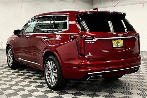 Radiant Red Tintcoat 2023 Cadillac XT6 Premium Luxury AWD