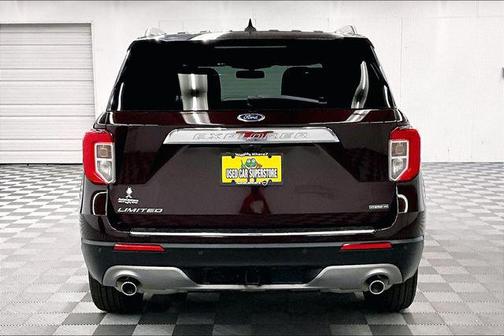 Maroon 2023 Ford Explorer Limited