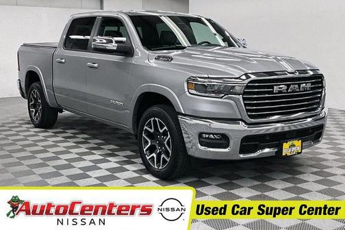 Billet Silver Metallic Clearcoat 2025 RAM 1500 Laramie