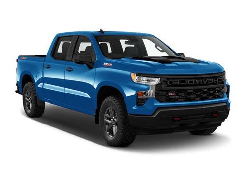Glacier Blue Metallic 2024 Chevrolet Silverado 1500 Custom