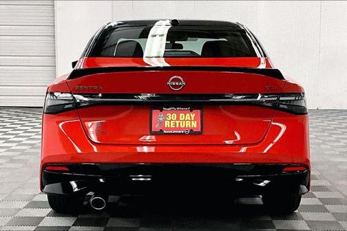 Energetic Ember/Super Black 2026 Nissan Sentra SR