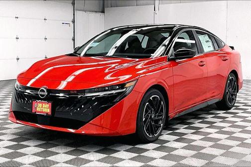 Energetic Ember/Super Black 2026 Nissan Sentra SR