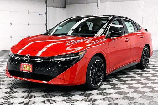 Energetic Ember/Super Black 2026 Nissan Sentra SR