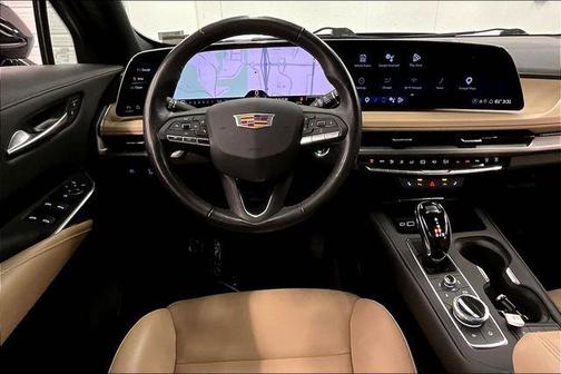 Stellar Black Metallic 2024 Cadillac XT4 Luxury