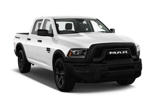 Bright White Clearcoat 2022 RAM 1500 Classic Warlock Quad Cab 4x4 6'4' Box