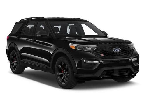 Agate Black Metallic 2023 Ford Explorer ST