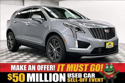 Argent Silver Metallic 2024 Cadillac XT5 Premium Luxury