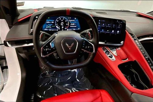 Arctic White 2024 Chevrolet Corvette 2LT RWD