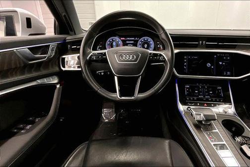 Glacier White Metallic 2022 Audi A6 55 Premium Plus