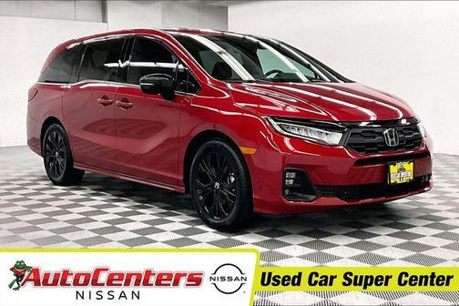 Radiant Red Metallic II 2025 Honda Odyssey Sport-L