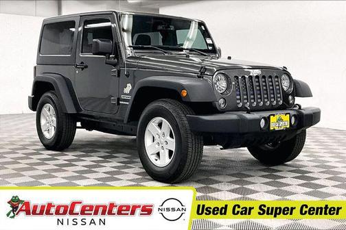 Granite Crystal Metallic Clearcoat 2017 Jeep Wrangler Sport