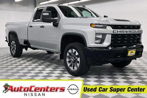 Silver Ice Metallic 2022 Chevrolet Silverado 2500 Custom