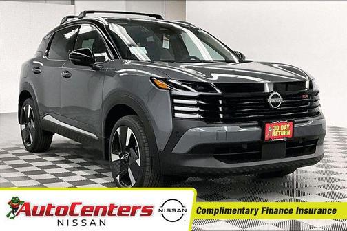 Gun Metallic/Super Black 2025 Nissan Kicks SR