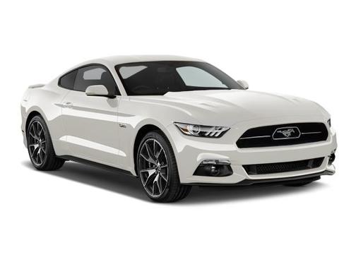 Wimbledon White 2015 Ford Mustang GT 50 Years Limited Edition