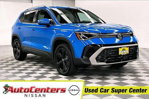Cornflower Blue 2025 Volkswagen Taos 1.5T SEL