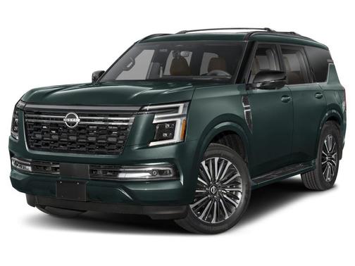 Gun Metallic/Super Black 2026 Nissan Armada Platinum Reserve