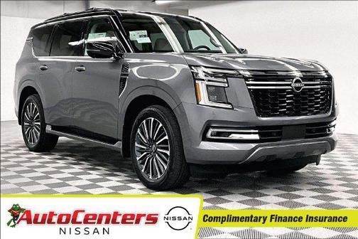 Gun Metallic/Super Black 2026 Nissan Armada Platinum Reserve
