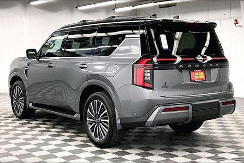 Gun Metallic/Super Black 2026 Nissan Armada Platinum Reserve
