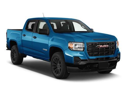 Dynamic Blue Metallic 2021 GMC Canyon Elevation