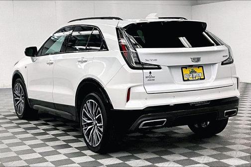 Crystal White Tricoat 2024 Cadillac XT4 Sport