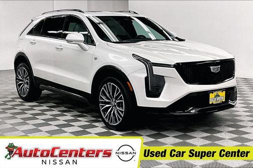 Crystal White Tricoat 2024 Cadillac XT4 Sport