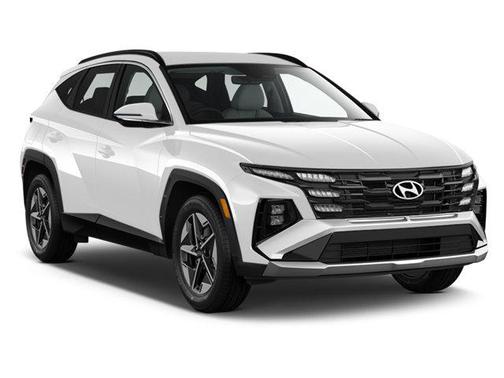 Creamy White Pearl 2025 Hyundai TUCSON Hybrid SEL Convenience