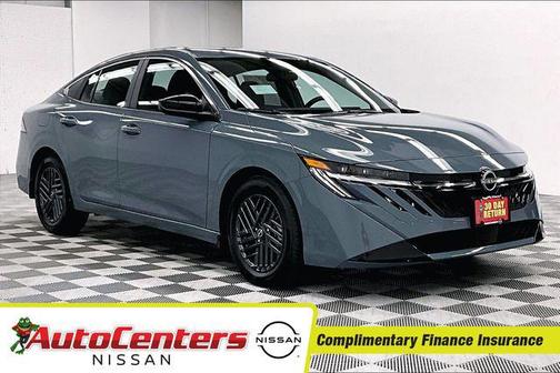 Atlantic Gray Metallic 2026 Nissan Sentra SV