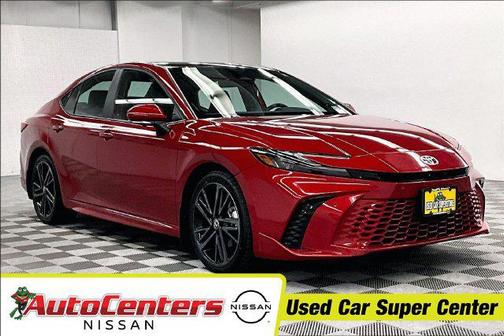 Supersonic Red 2025 Toyota Camry XSE