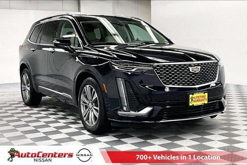 Dark Moon Blue Metallic 2022 Cadillac XT6 Premium Luxury FWD