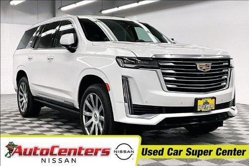 Crystal White Tricoat 2023 Cadillac Escalade Premium Luxury Platinum