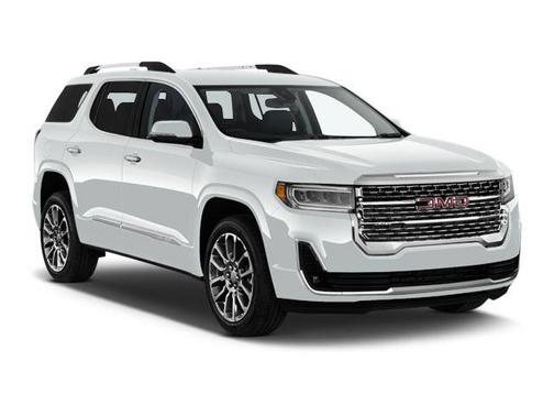 White Frost Tricoat 2021 GMC Acadia Denali